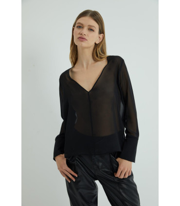 Blusa Warhol Negro