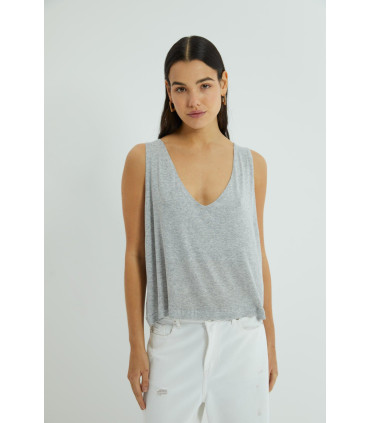 Musculosa Leger Gris