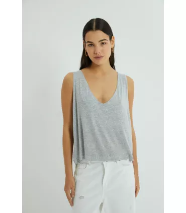 Musculosa Leger Gris