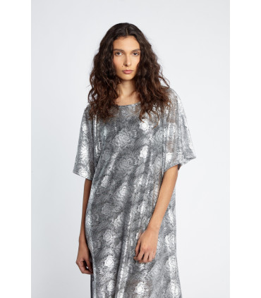 Vestido Delmira Plata