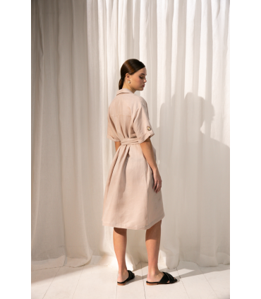 Vestido Candance Camel