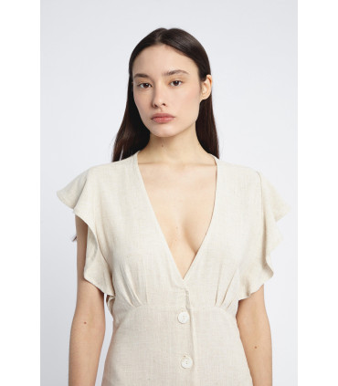 Vestido Alice Camel