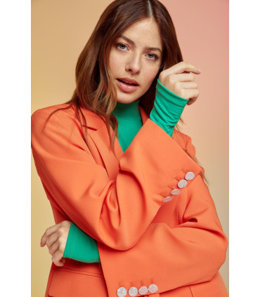 Blazer Estella Naranja