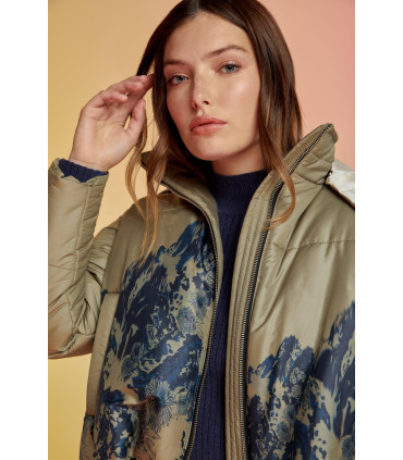Campera Roses Print