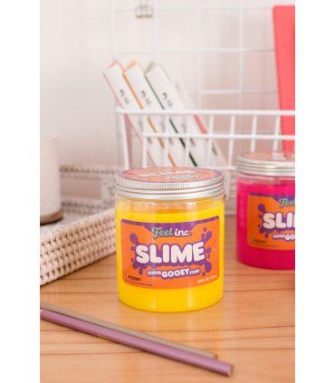 Jumbo Slime Paisley Amarillo