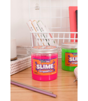 Jumbo Slime Paisley Rosa