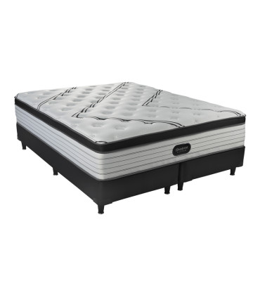 Colchón y Sommier Beautyrest Platinum Queen 200x160