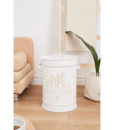Container M Cat Food Beige