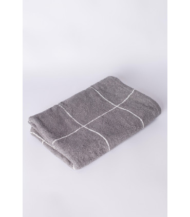Toalla Cuadrille Gris