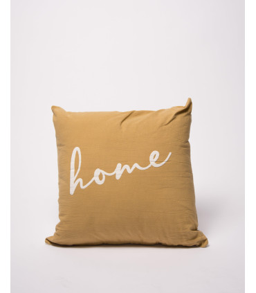 Almohadón Home Mostaza
