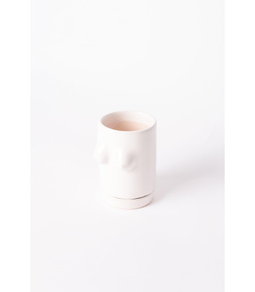 Maceta Madonna Blanco