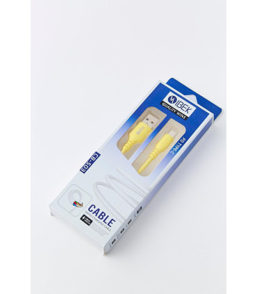 Cable Tipo "c" Ibek Amarillo