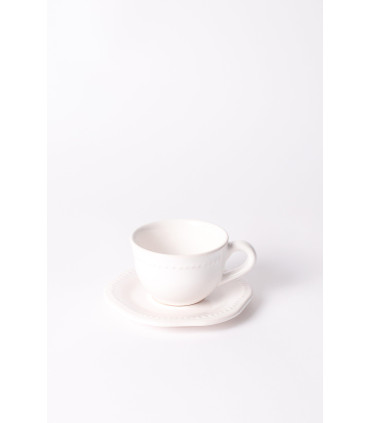 Set De Te Queen Blanco