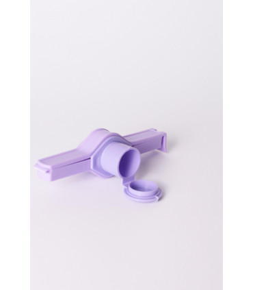 Cierra Bolsa Con Pico Vertedor Violeta
