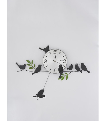 Reloj Pared Péndulo Pájaro