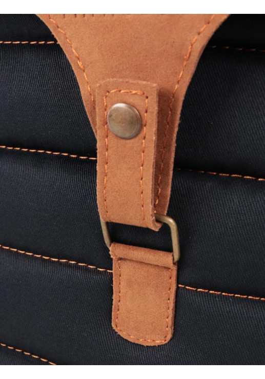 Bolso Negro Matero C/ Correa