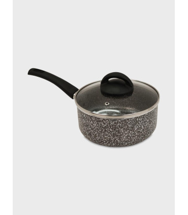 Cacerola Aluminio Antiadherente Gris Granito 18cm