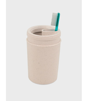 Porta Cepillo Blanco Granito
