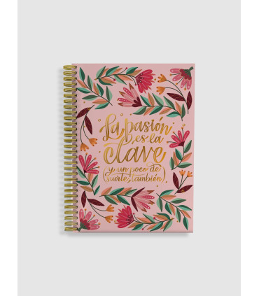 Cuaderno A5 Pasión
