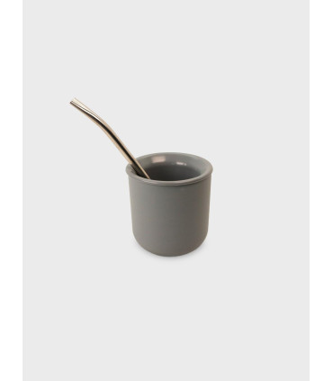 Mate Gray C/extractor Y Bombilla
