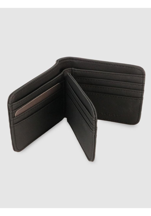 Billetera Negra Relieve Unicross