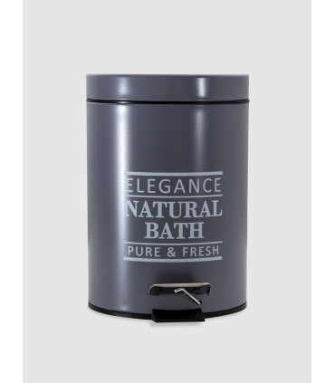 Cesto Gris Elegance Pedal