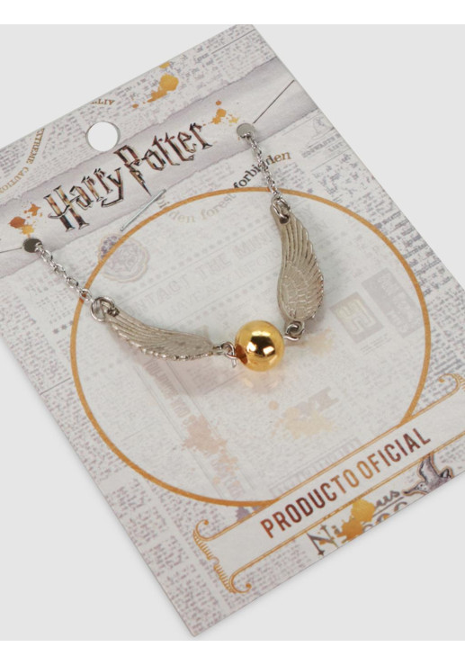 Collar Snitch Dorada Harry Potter