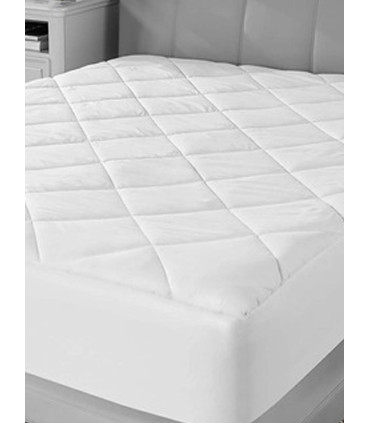 Cubre Colchón Blanco 160 X 200 Confort Soft Queen Size
