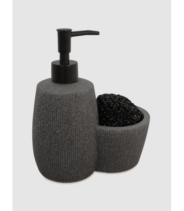 Dispenser Detergente Bacha Poly Gris