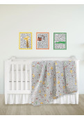 Quilt Cuna Estampado Jungle