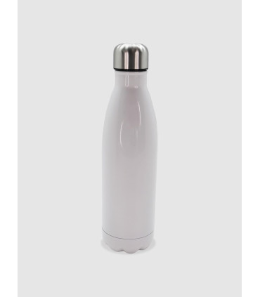 Botella Térmica Blanca Acero 500ml