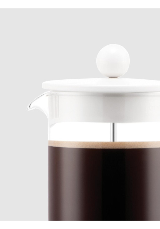 Cafetera Brazil Marca Bodum Blanca 1000ml