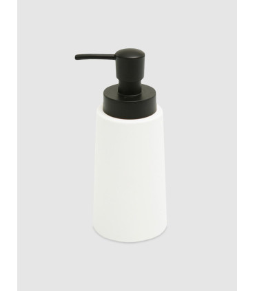 Dispenser Jabón Líquido Blanco Premium 19x8cm