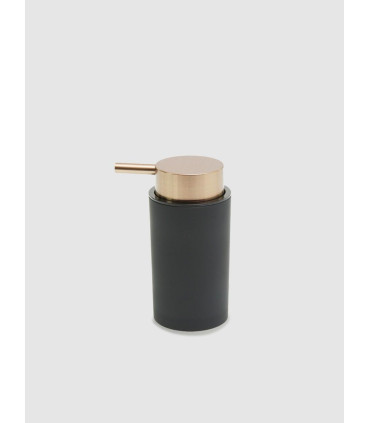 Dispenser Jabón Líquido Negro cobre Premium 14x7cm
