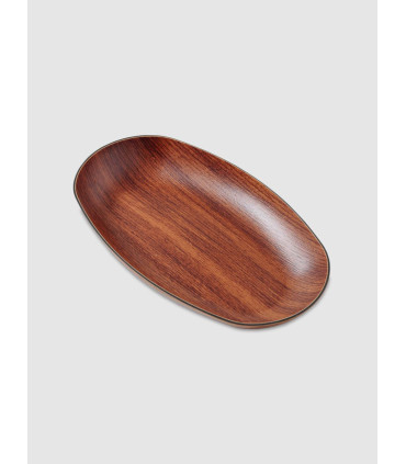 Band Oval Walmut28,5x17x3,5cm