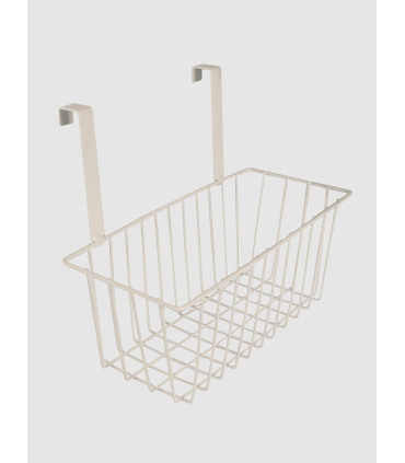 Canasto Organizador Colgante Blanco 28 X 12 X 22,5 Cm