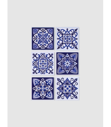 Deco Wallsticker Azul Azulejo