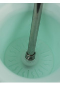 Mate Verde Pvc Con Extractor Y Bombilla
