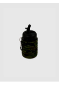 Botella Plegable Verde Camuflada Silicona 550ml