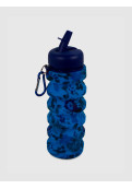 Botella Plegable Azul Picture Silicona 500ml
