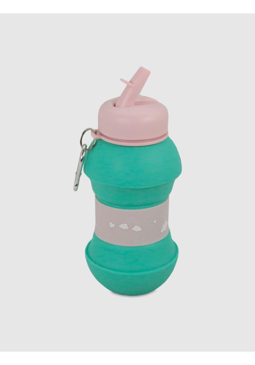 Botella Plegable Silicona Cloud C Pico 550ml