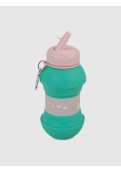 Botella Plegable Silicona Cloud C Pico 550ml