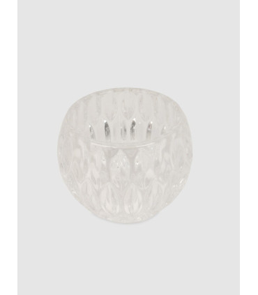 Porta Velas Vidrio Ojiva