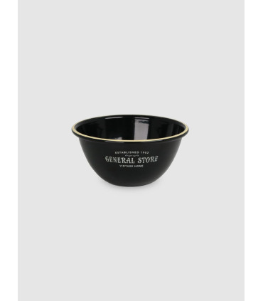 Bowl Black Enlozado 11x6.5cm