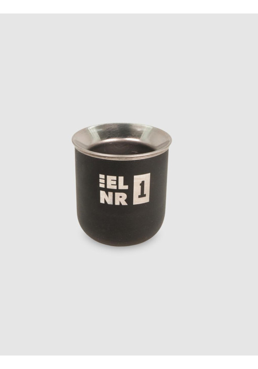 Mate Negro Acero Nro 1