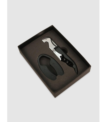 Caja Accesorios Vino Atenas 2 Piezas