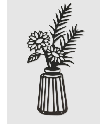 Figura Florero Margaritas