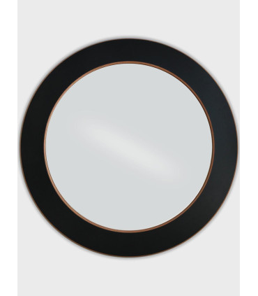Espejo Negro Xl Fusión 80cm