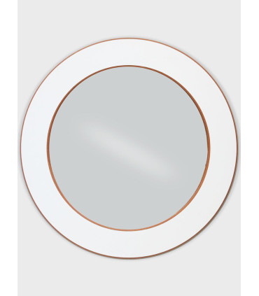 Espejo Blanco Xl Fusión 80cm