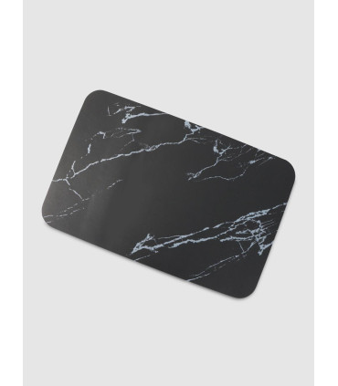 Alfombra Placa Flex Marmol Negro